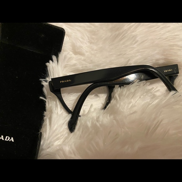 Prada Black Classic Cateye prescription Frame - Picture 6 of 9